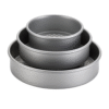 Apvali torto kepimo forma 16 cm – nelimpanti, plieninė