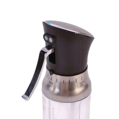 Aliejaus ir acto purkštuvas 200 ml – 2 viename stiklinis dozatorius maisto gamybai