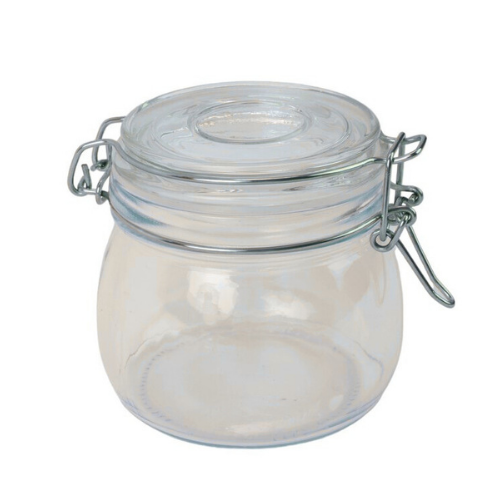 Rinkinys HERMETINIAI Uždarytas stiklainis 2 x 1000 ml + 2 x 500 ml stiklainiai