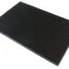 Indų džiovyklė barui ir virtuvei – neslystanti XXL 45×30 cm, juoda Džiovinimo kilimėlis
