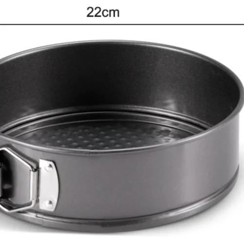 Metalinė torto kepimo forma, skersmuo 22 cm