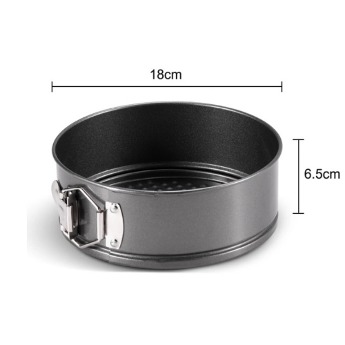 APVALI KEPIMO FORMA 21 CM, JUODA, NEPRIDEGANTI