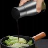 Stiklinis aliejaus buteliukas su dozatoriumi   – 2 vnt. po 320 ml