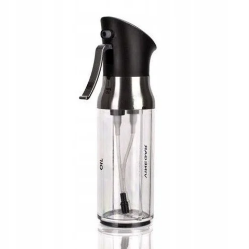 Aliejaus ir acto purkštuvas 200 ml – 2 viename stiklinis dozatorius maisto gamybai